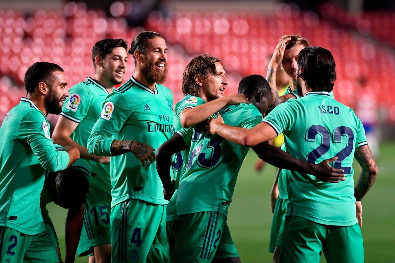 Real Madrid one win from La Liga title after win