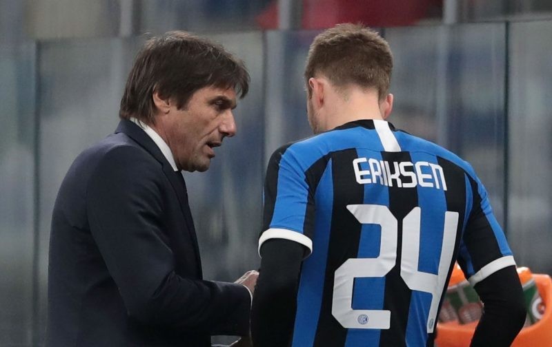 Conte: I am at Inter for the long term, Eriksen has to maintain certain levels