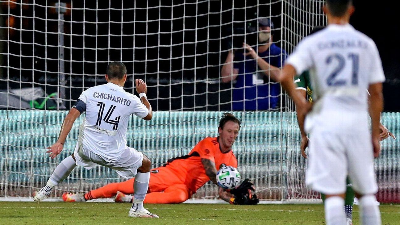 Chicharito cops blame for LA loss: 'This is on me'