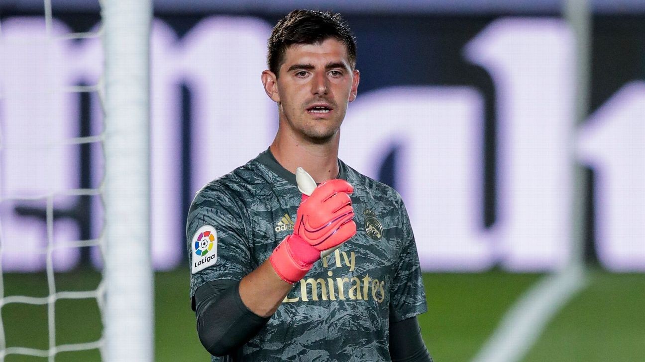 Courtois' journey from Real Madrid fall guy to quiet leader