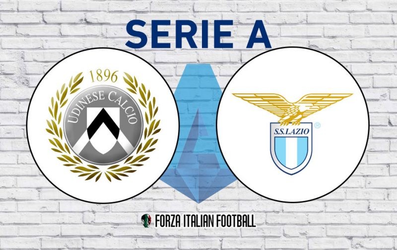 Udinese v Lazio: Official Line-Ups