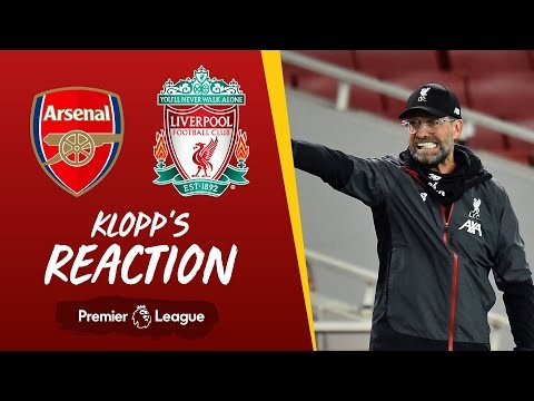 Klopp's Reaction: Jürgen reacts to Gunners defeat | Arsenal vs Liverpool