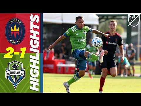 Chicago Fire FC 2-1 Seattle Sounders FC | First MLS Goal For Homegrown Player | MLS Highlights