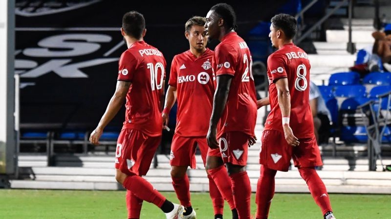 Classy Akinola hat trick sees Toronto past Montreal