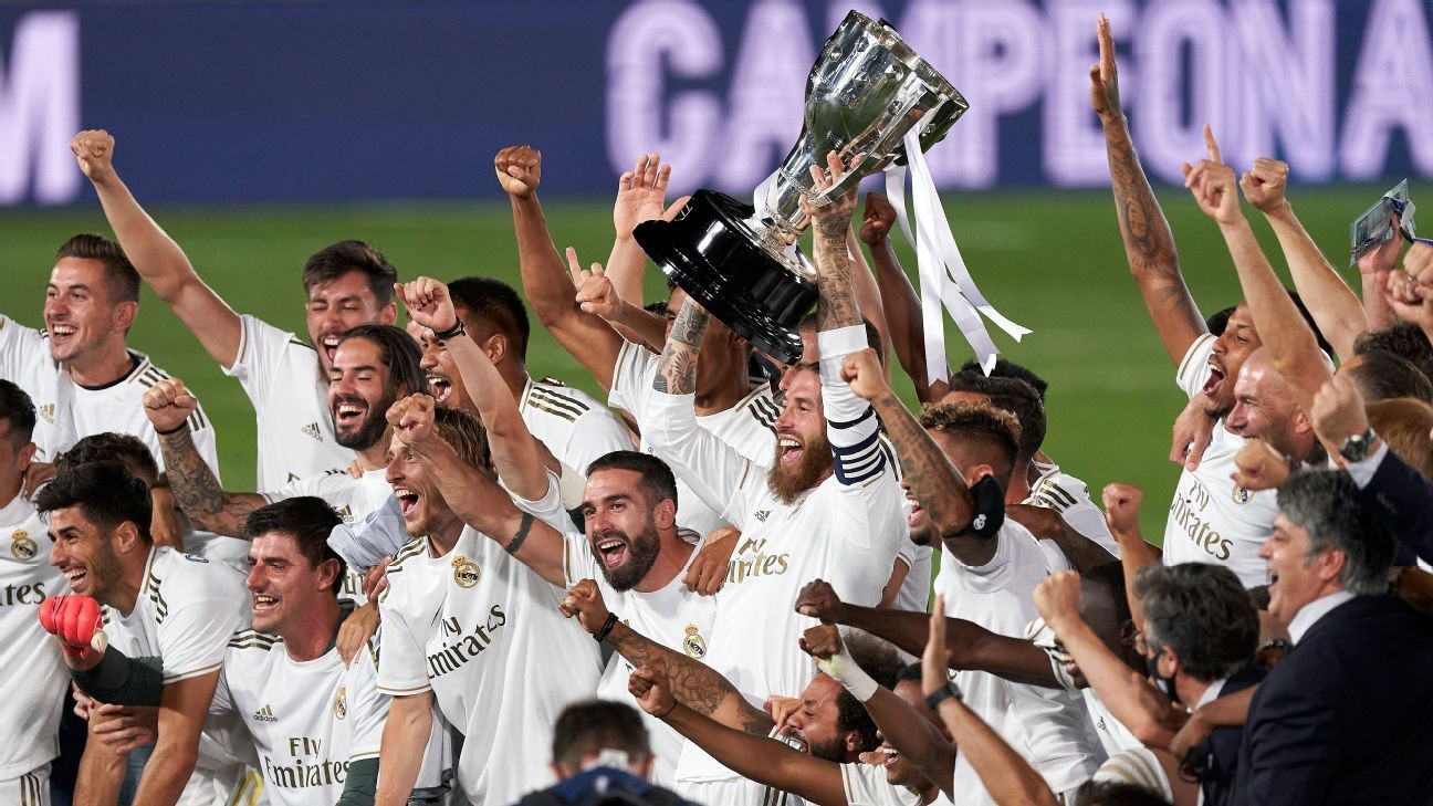 Real secure 34th league title with Villarreal win