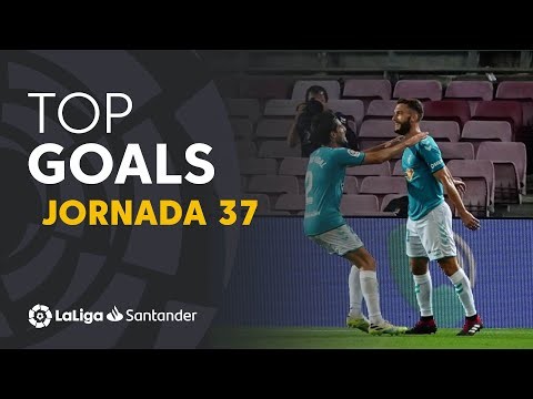 Todos los goles de la Jornada 37 de LaLiga Santander 2019/2020