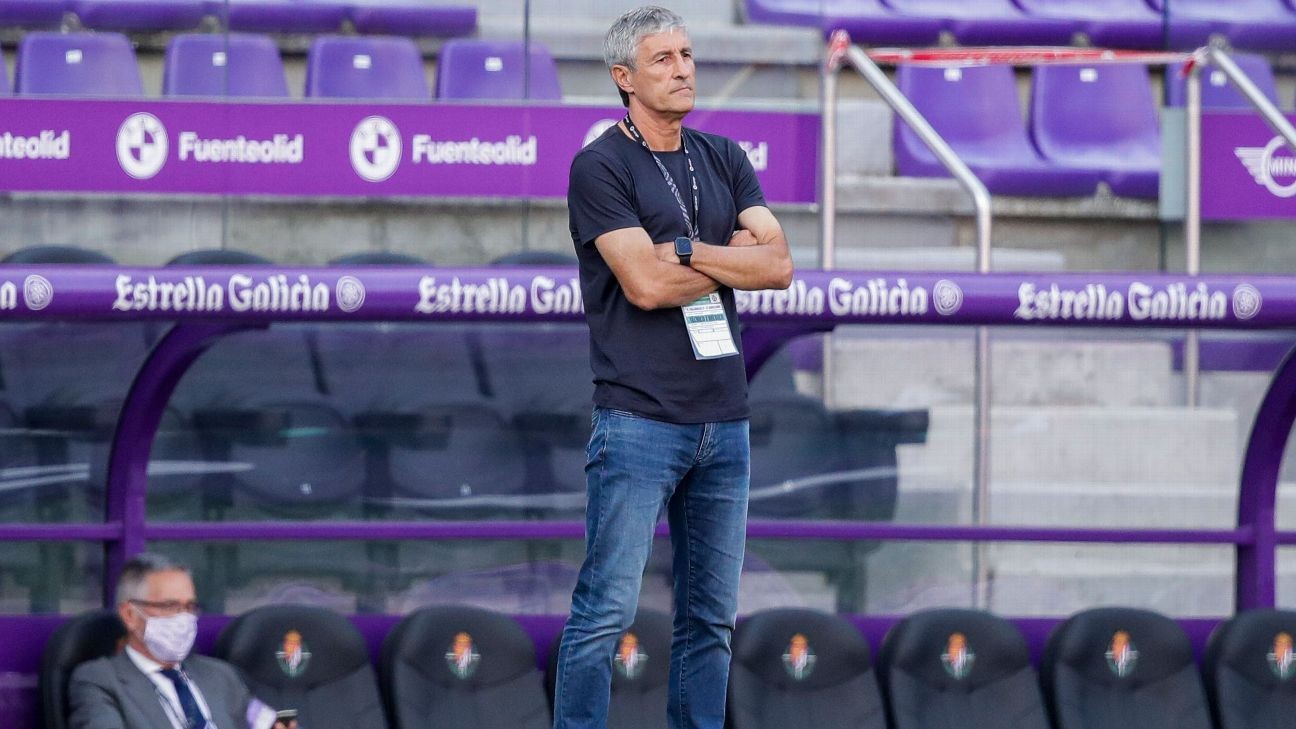 Setien unsure if we will manage Barca in UCL
