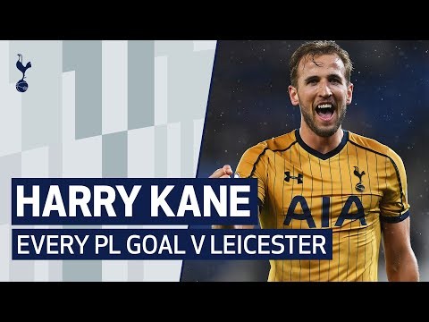 HARRY KANE | EVERY PREMIER LEAGUE GOAL V LEICESTER CITY