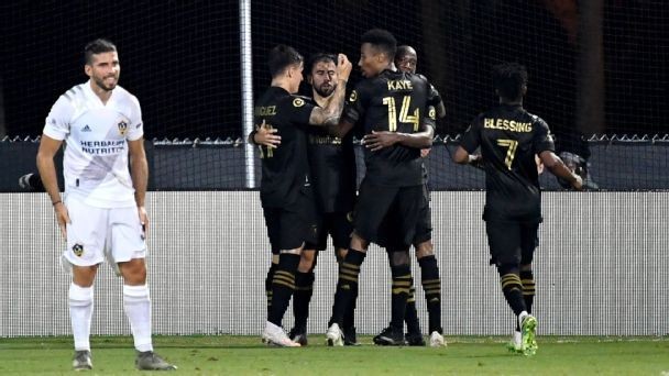 Rossi helps LAFC crush LA Galaxy in El Trafico