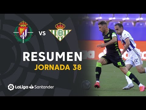 Resumen de Real Valladolid vs Real Betis (2-0)