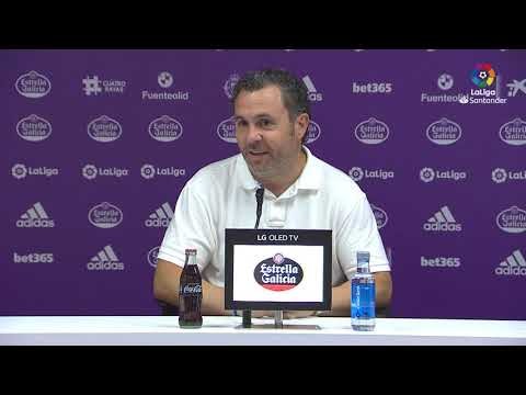 Rueda de prensa de Real Valladolid vs Real Betis