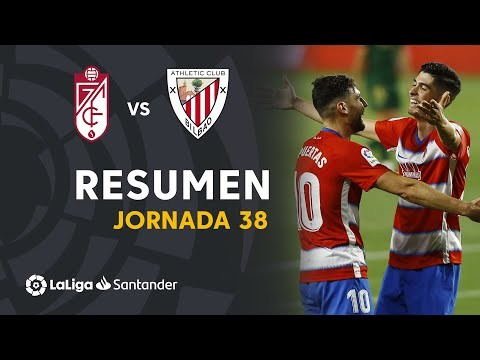 Resumen de Granada CF vs Athletic Club (4-0)