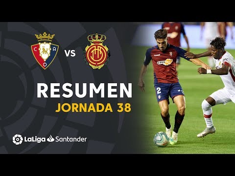 Resumen de CA Osasuna vs RCD Mallorca (2-2)