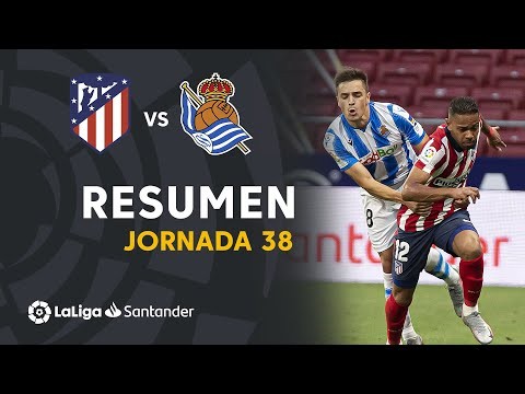 Resumen de Atlético de Madrid vs Real Sociedad (1-1)