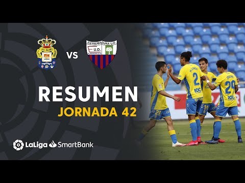 Resumen de UD Las Palmas vs Extremadura UD (5-1)