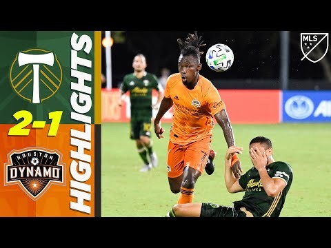 Portland Timbers 2-1 Houston Dynamo | Late Penalty AND Red Card! | MLS HIGHLIGHTS