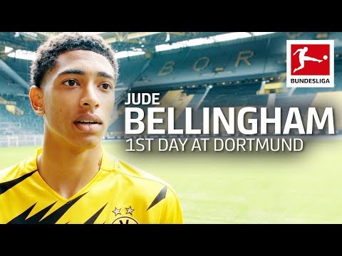 Jude Bellingham's First Day at Borussia Dortmund