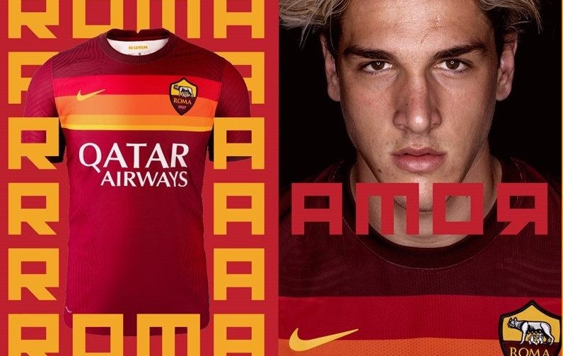 Roma unveil new home kit for 2020/21 season