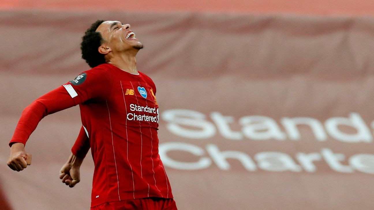 Alexander-Arnold 8/10 as Liverpool lift trophy in style