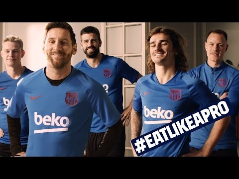 BEKO & BARÇA | Skeptical Kid eats healthy thanks to Messi, Griezmann, Piqué, De Jong & Ter Stegen ?