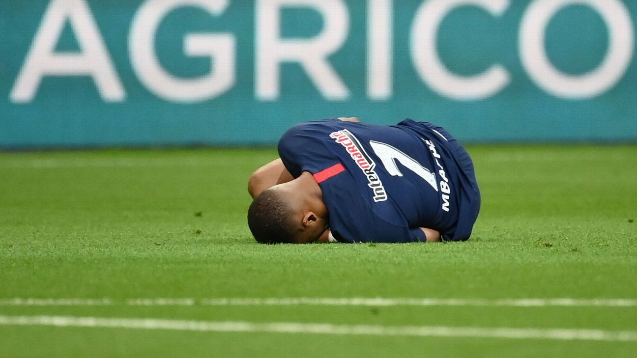 Sources: Mbappe a doubt for Atalanta UCL clash