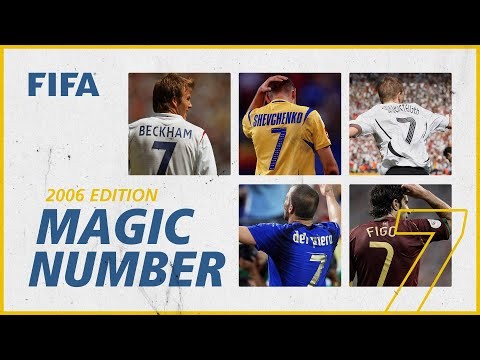 Beckham, Del Piero, Figo & more! | No7s at Germany 2006 | Magic Number