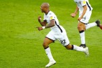 Ayew gives Swansea edge over Brentford in playoff semifinal
