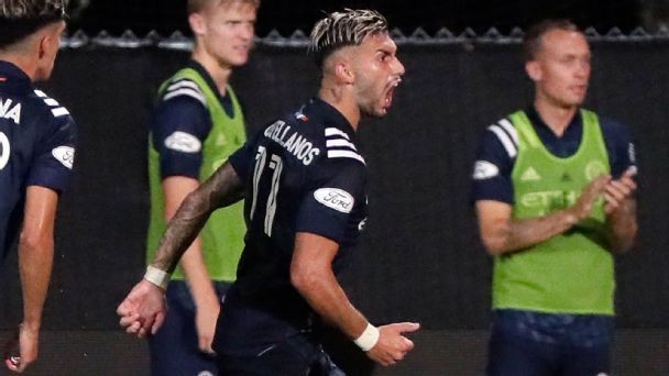 NYCFC beat Toronto to progress at MLS tourney