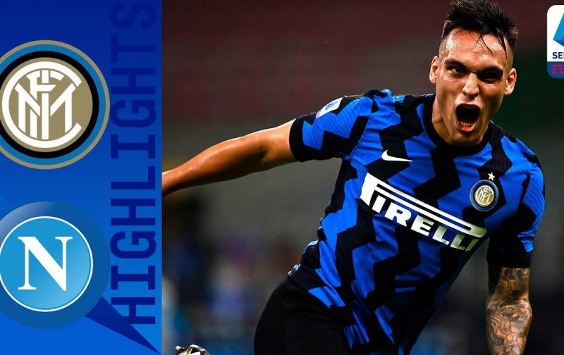 Inter 2-0 Napoli: Goals and Highlights | Lautaro strikes