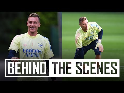 Bernd Leno returns from injury! | Behind the scenes at Arsenal Training Centre