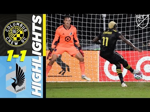 Columbus Crew SC 1(3)-1(5) Minnesota United FC | Late VAR Penalty! | MLS HIGHLIGHTS