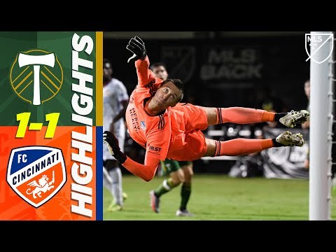 Portland Timbers 1 (4) -1 (2) FC Cincinnati | Late Penalty Drama Leads to Shootout! | MLS HIGHLIGHTS