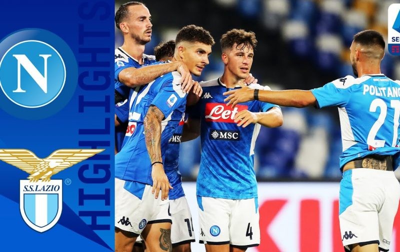 Napoli 3-1 Lazio: Goals and Highlights | Immobile not enough