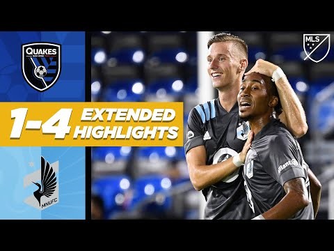 San Jose Earthquakes 1-4 Minnesota United FC | 5 Goal Thriller | MLS Highlights