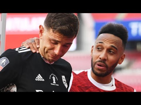An emotional Emi Martinez on his 10 years at the club and winning the Emirates FA Cup