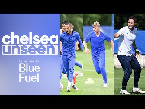Timo Werner, Ziyech & Tammy Abraham on ?in Shooting Drill | Chelsea Unseen