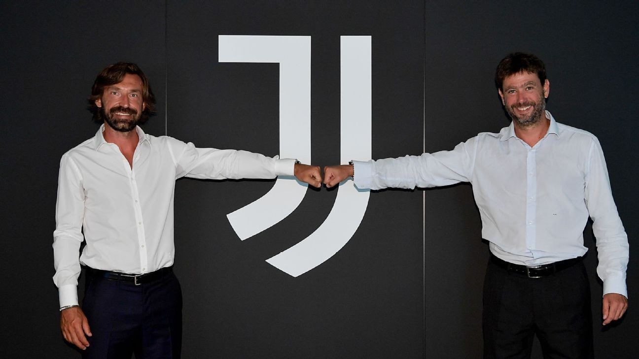 Juventus hiring Pirlo is latest in line of shock manager appointments