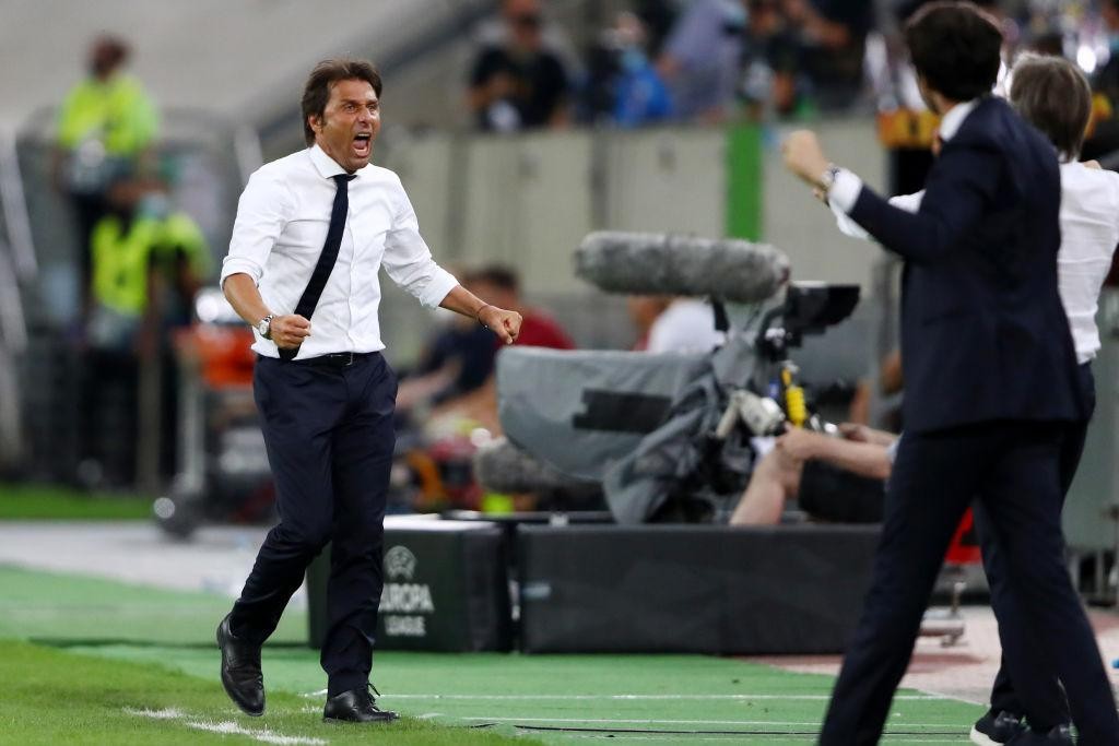 CONTE: "WE'RE REALLY HAPPY AND AIMING FOR THE MAXIMUM"