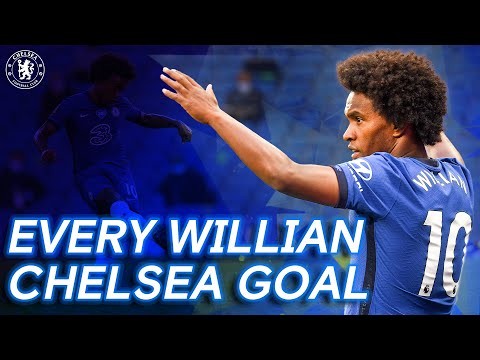 Every Willian Goal For Chelsea! | Thank You Willian