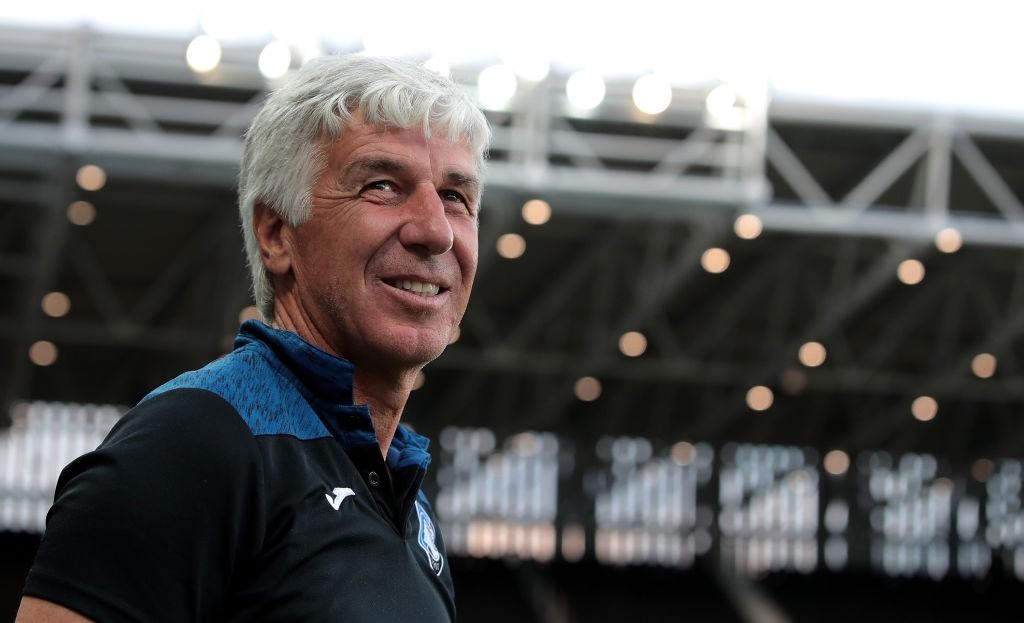 COACH GASPERINI PRESENTS ATALANTA VS PSG