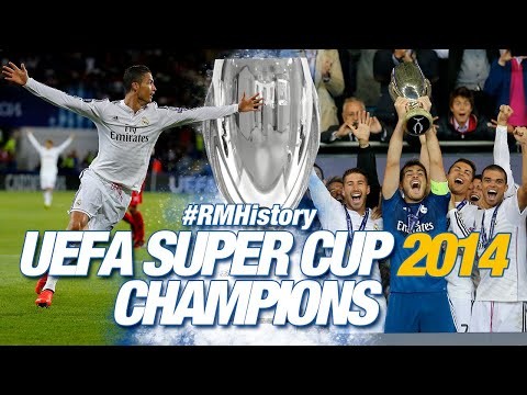 ? UEFA Super Cup 2014 | Real Madrid 2-0 Sevilla | 2 Cristiano goals!