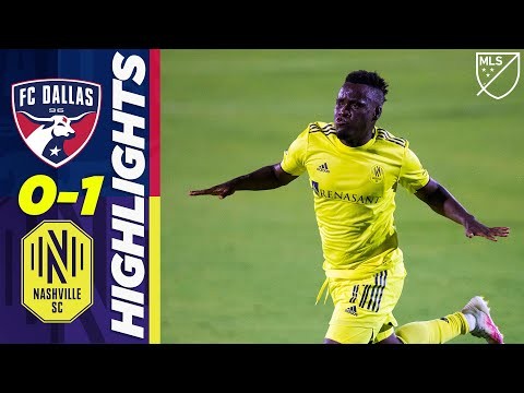 FC Dallas 0-1 Nashville SC | First MLS Win for Nashville as Season Resumes | MLS Highlights