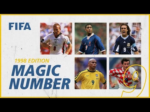 Batistuta, Ronaldo, Suker & more! | No9s at France 1998 | Magic Number