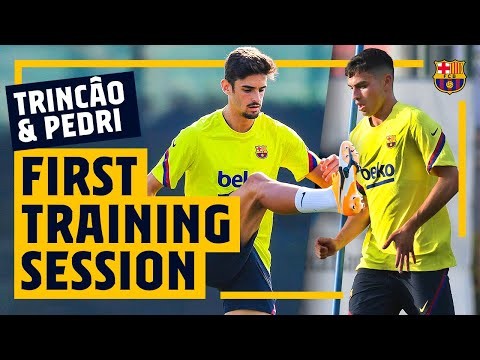 TRINCAO'S FIRST TRAINING SESSION