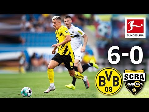 Borussia Dortmund - SCR Altach 6-0 I Highlights I Bellingham's Debut
