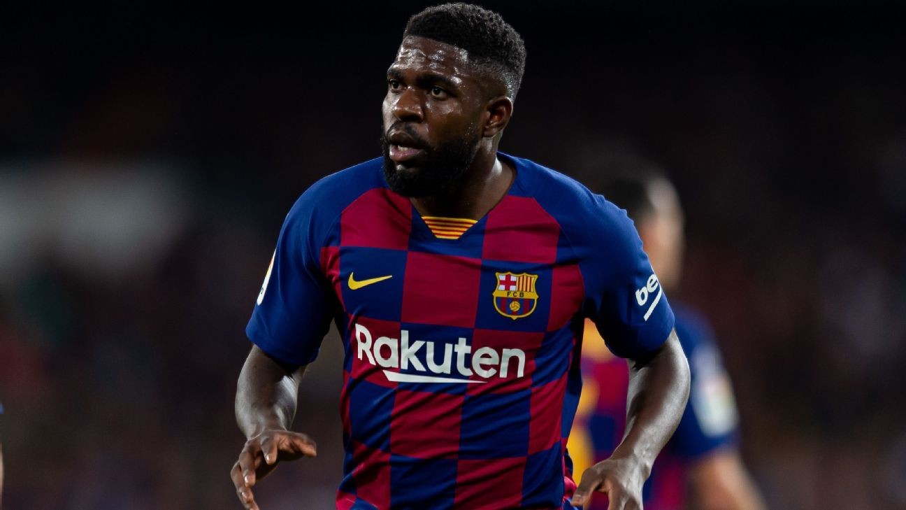 Barca defender Umtiti tests positive for COVID-19