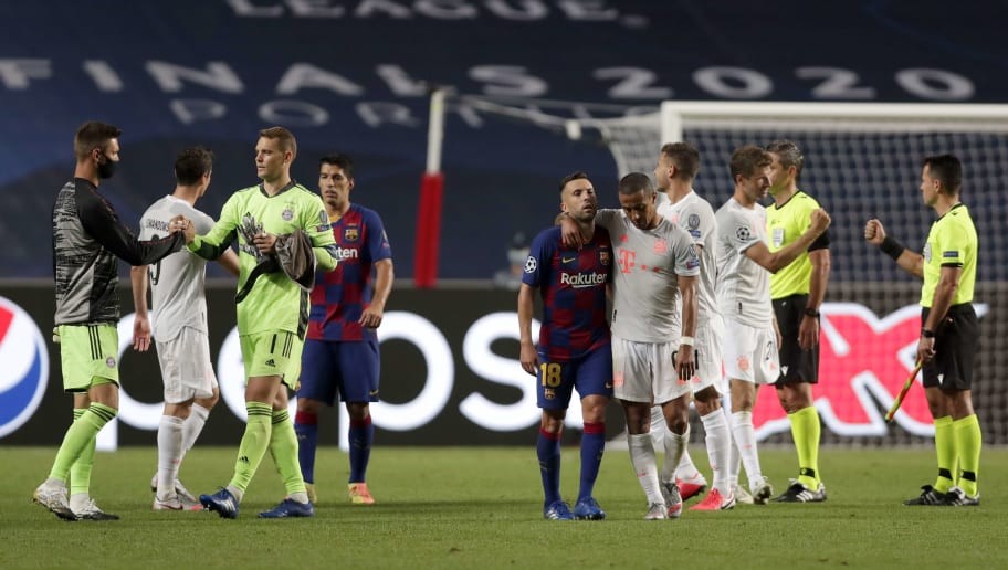 All the Stats From Bayern's Staggering 8-2 Win Over Barcelona