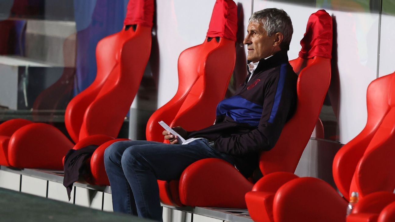 Sources: Barca to sack Setien in coming days