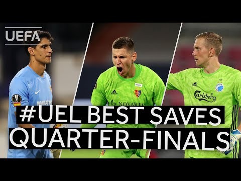 BOUNOU, NIKOLI?, JOHNSSON: #UEL BEST SAVES, Quarter-Finals