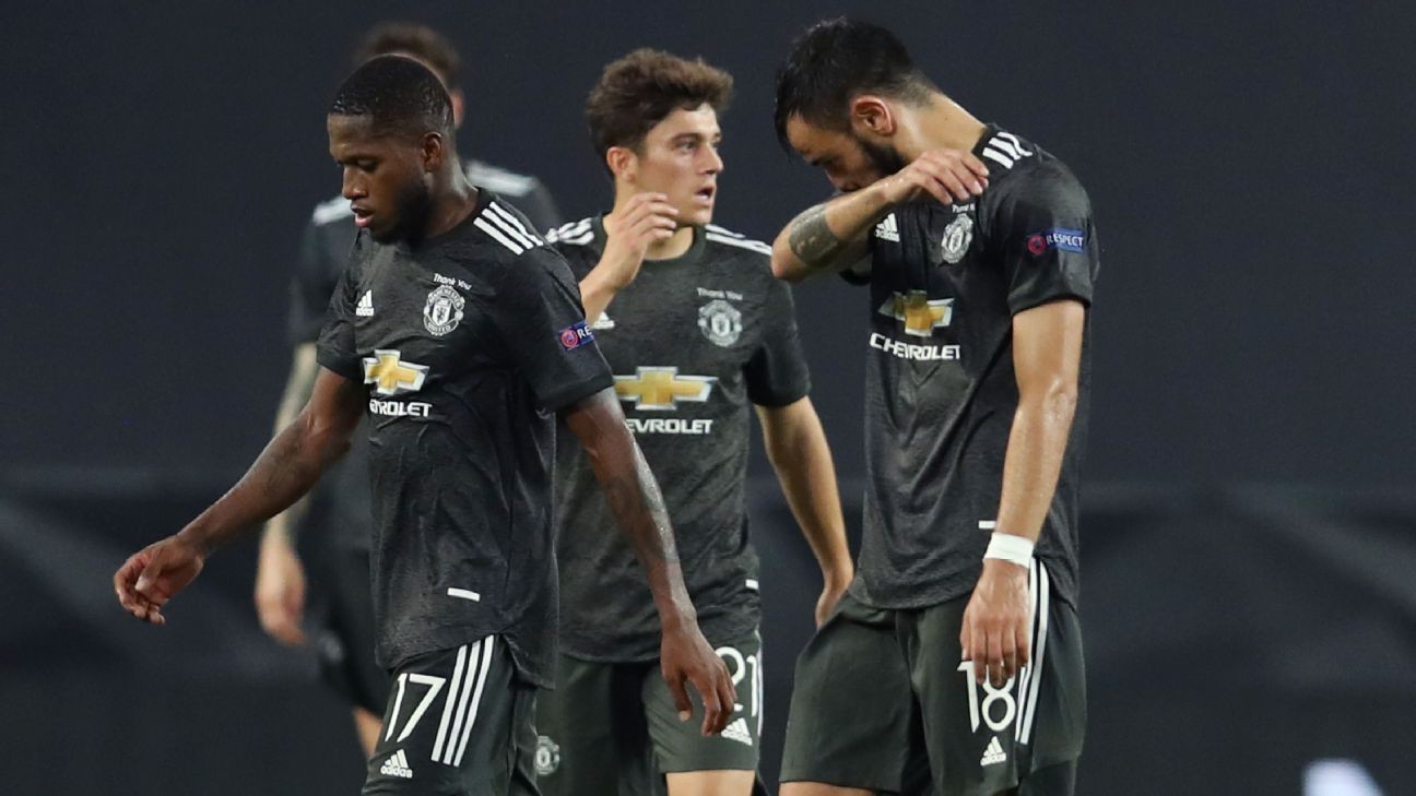 Man United shortcomings laid bare in UEL exit